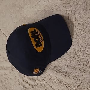 Bohl dark blue work hat w/ Velcro strap